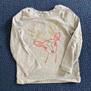 Deer / Winter long sleeve Tee (18 M)